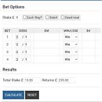 free bet calculator rule 4